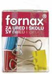 Fornax Clemă de dosar 25mm, BC-31, 4 buc. în cutie de plastic, culoare Fornax (A-31)