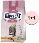 Happy Cat Happy Cat Junior Land Ente / Rață 1, 3 kg 1+1 GRATUIT