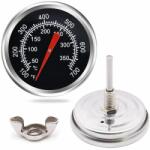  Termometru analogic, potrivit pentru instalarea în ușile grătarelor și ale afumătoarelor, 37-370°C (31825 XT-J-2K)