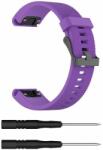 Mobilly Curea Mobilly pentru Garmin Fenix 5S, 5S Plus, 6S, 6S Pro, 20 mm, silicon, violet (753 DSJ-05-00G purple)