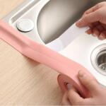  Bandă de colț de protecție impermeabilă de etanșare pentru baie sau duș, 3, 2 m x 2, 2 cm, roz (Sealing Strip Tape/3.2M (Length)x2.2cm (width))