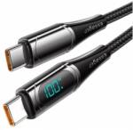  USB-C töltőkábel kijelzővel 100W/5A, 2m (XXX)
