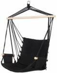 SPRINGOS Hamac tip scaun, negru, max 150 kg, 90x130 cm, Springos (HM014)