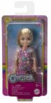 Mattel Barbie Chelsea Club: Szőke baba virágos ruhában (HKD89) - jatekbolt