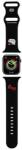 Hello Kitty Silicone Kitty Head Strap for Apple Watch 42/44/45/49mm - Black - pcone