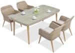 Garden Point Mobilier exclusiv de grădină Cordoba pentru 4 persoane Garden Point nisip (GAP058-4)