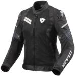 Revit Jachetă de motocicletă Revit Apex Air H2O negru și alb pentru femei Revit Apex Air H2O negru și alb lichidare výprodej (REFJT309-1600)