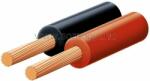 Somogyi Elektronic KL 0, 35 Hangszóróvezeték, piros-fekete, 2x0, 35mm, 100m/tekercs
