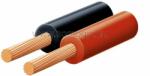 Somogyi Elektronic KL 0, 5 Hangszóróvezeték, piros-fekete, 2x0, 5mm, 100m/tekercs