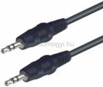 Somogyi Elektronic A 51-5 Audió kábel, 3, 5 mm sztereó dugó-3, 5 mm sztereó dugó, 5 m