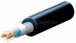 Somogyi Elektronic MC 625/BK Mikrofonkábel, 2 eres, árnyékolt, 50m/tekercs