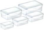 Tescoma FRESHBOX téglalap alakú ételtároló doboz, 5 db (892094.00) - tescoma