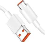 Xiaomi USB kábel, USB-A - USB-C (Turbo Charger 1 méter 5A), fehér (Gyorstöltő) (L26250007B11F52030)