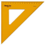 Aristo Vonalzó ARISTO Contrast háromszög 45 fokos 25 cm sárga (GEO22425) - papir-bolt