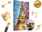  Festés számok szerint PREMIUM GOLD - Eiffel Tower (kifestő) - kephaz