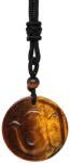 R. M. ékszer Kör om tigrisszem medál zsinóron 3, 5cm (021961)