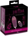 Javida - rádiós, forgó gyöngyös vibrotojás (lila)
