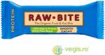 RAW BITE Baton Proteic Raw Cremos cu Cacao fara Zahar Adaugat si fara Gluten Ecologic/Bio 45g