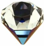 Swarovski Tilted Chaton Fancy Stone- Swarovski medál - Bermuda Metal Blue Z