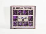  Eureka! 10 Metal Puzzle Set ördöglakat készlet - Lila (EUR34509)