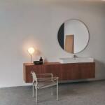 Ideal Standard Dulap baza suspendat Ideal Standard Atelier Conca finisaj nuc inchis 4 sertare cu blat 240 cm (T4338Y5)