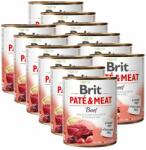 Brit Pate & Meat Beef 12x800 g
