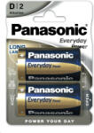 Panasonic Baterii alcaline Everyday Power LR20EPS / 2BP D 1.5V (Blister 2buc) (00210899) Baterii de unica folosinta