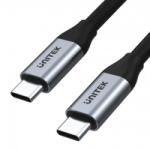 Unitek Cablu Date UNITEK USB-C - USB-C 1m 100W Negru (C14082ABK)