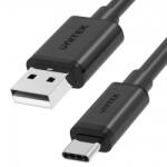 Unitek Cablu Date UNITEK USB-C USB 2.0 Type A 480Mbps 1m Negru (Y-C482BK)