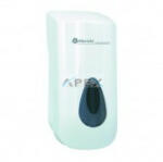 Merida Habszappan adagoló, patronos kivitel, fehér ABS műanyag, szürke szemmel