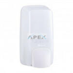 Merida HOLD, Habszappan adagoló, műanyag, FEHÉR/ÁTLÁTSZÓ, patronos kivitel