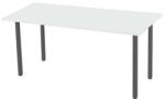  No brand Íróasztal Standard, 140 x 80 x 75 cm, egyenes kivitel, fehér