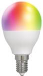 DELTACO SMART HOME SH-LE14G45RGB izzó, LED, E14 WiFi, 5W, színes+fehér, szabályozható