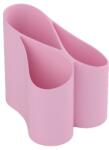 ICO Írószertartó ICO Lux műanyag pasztell rózsaszín 9570088012 (9570088012)