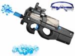 Sunny Blaster P90, pistol BB cu gel de apă cu accesorii, negru (P90-black)
