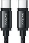 Mcdodo Cablu pentru incarcare si transfer date Mcdodo CA-3681, 2x USB-C, 240W, 5A, 2m, Negru (057540)