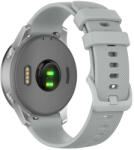 Techsuit Samsung Galaxy Watch 4/5/Active 2 / Huawei Watch GT 3 / GT 3 Pro okosóra szíj, szilikon, szürke, Techsuit - gsmlive
