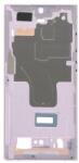  tel-szalk-19297056478 Samsung Galaxy S23 Ultra S918B EU Ver. Levendula színű előlap LCD keret, burkolati elem (tel-szalk-19297056478)