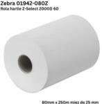 Zebra Rola hartie Z-Select 2000D 60 Zebra 01942-080Z (01942-080Z)