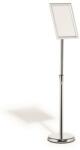 DURABLE Posztertábla, állványos, A4, alumínium keret, DURABLE (DB479823) - irodaoutlet