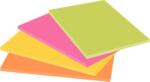 3M Öntapadó jegyzettömb, 152x101 mm, 4x45 lap, 3M POSTIT "Super Sticky", vegyes színek (LP6445) - irodaoutlet