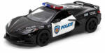 Kinsmart 2021 Corvette rendőr kisautó (KT5432)