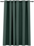  Vidaxl zöld vászonhatású sötétítőfüggöny fűzőkarikával 290 x 245 cm 321187