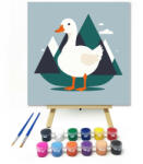  Lúd a hegy előtt - gyerek számfestő készlet