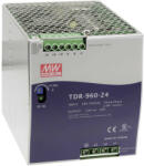 MEAN WELL TDR-960-48, háromfázisú, DIN sínre szerelhető tápegység, 960W / 48V