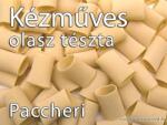  Olasz Kézműves Tészták - Paccheri, Vastag Csőtészta - Bettini