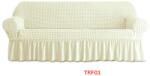 DELFIN Huse Elastice Creponate Cu Volan Pt Canapele 185-220cm Cod TRF01