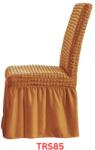 DELFIN Huse Elastice Pt Scaune, Universale, 6 Buc. /Set, Creponate Cu Volan, Cod TRS85