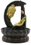 AW Szobai csobogó 230 V - Arany Buddha és Lótusz, 30 cm (WaterF-02)