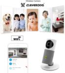 CleverDog Baby monitor WiFi CleverDog 1.3MP Full-HD 5V 2.4GHz 128G Gri Aparat supraveghere bebelus